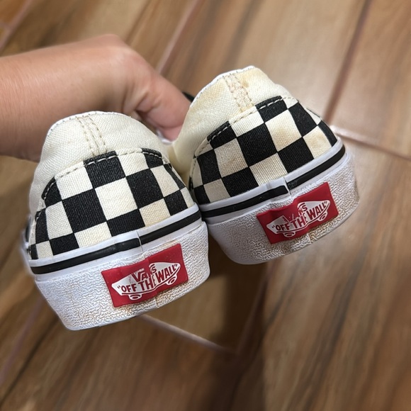 Classic Checkerboard Slip Ons - Picture 8 of 9